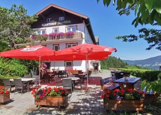 Alpengasthof Fernblick Mönichkirchen Exteriör bild
