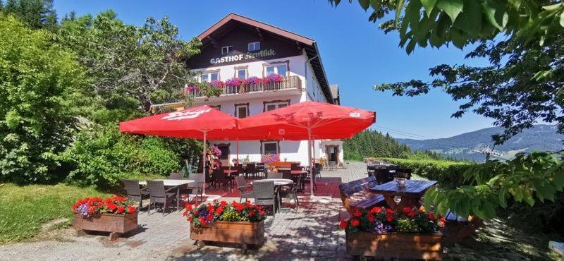 Alpengasthof Fernblick Mönichkirchen Exteriör bild